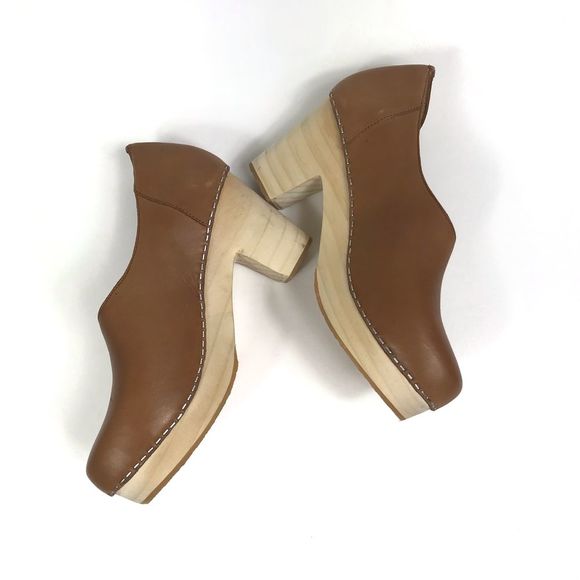 Free People Monroe wooden heels clogs - Picture 2 of 7